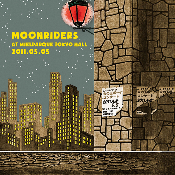 moonriders LIVE at MIELPARQUE TOKYO HALL 2011.05.05  火の玉ボーイ コンサート