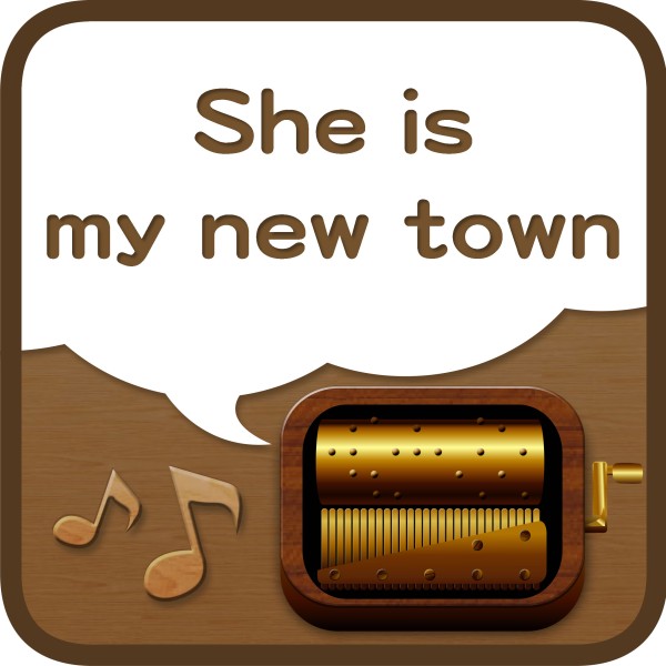 She is my new town