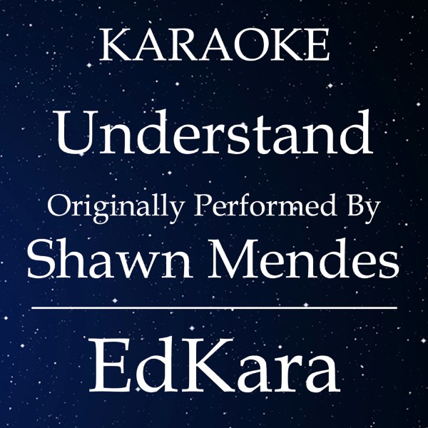 Understand (Originally Performed by Shawn Mendes) [Karaoke No Guide Melody Version]