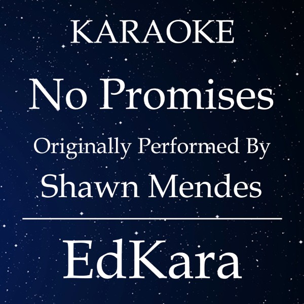 No Promises (Originally Performed by Shawn Mendes) [Karaoke No Guide Melody Version]