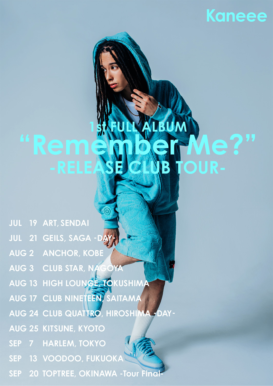 1st FULL ALBUM “Remember Me?” -RELEASE CLUB TOUR-