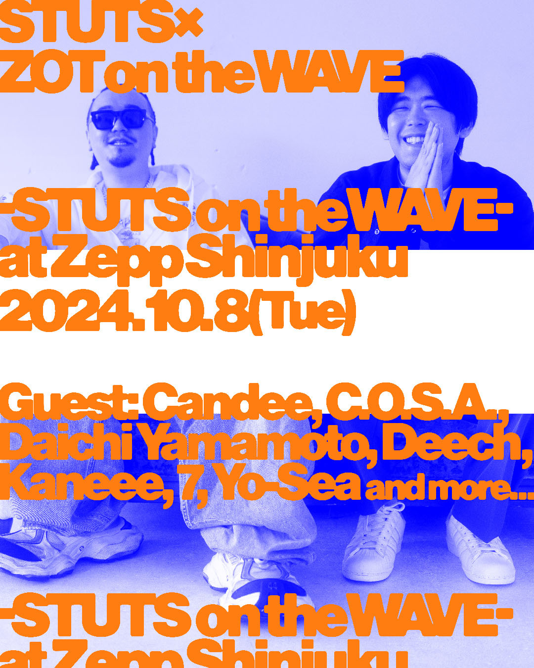 STUTS × ZOT on the WAVE -STUTS on the WAVE- at Zepp Shinjuku