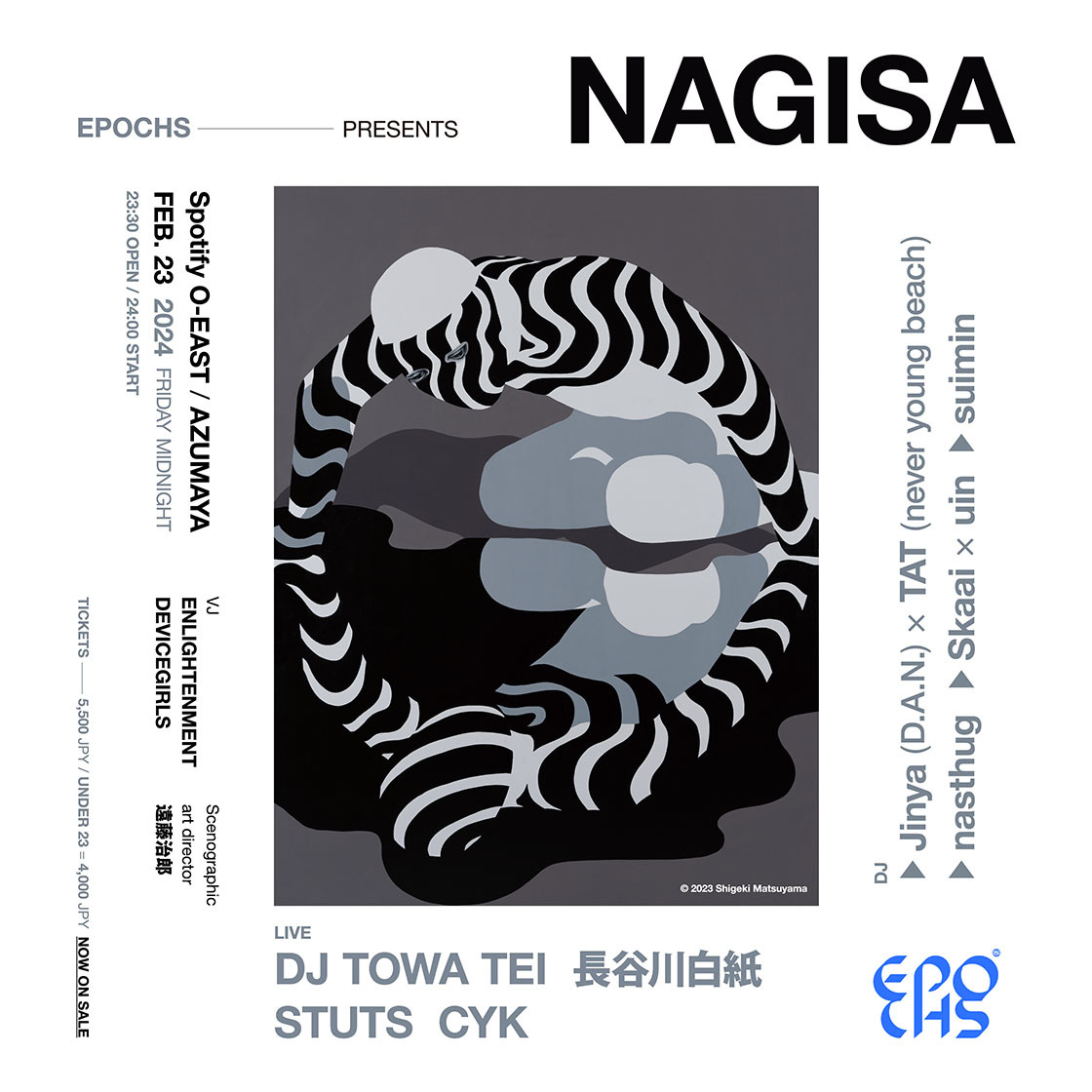 EPOCHS Presents NAGISA