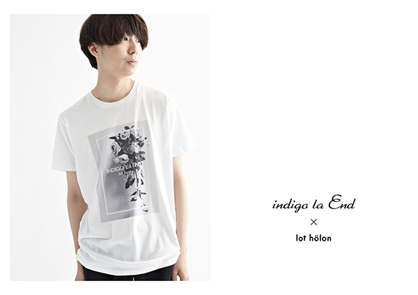 indigo la End × lot holonコラボTシャツ