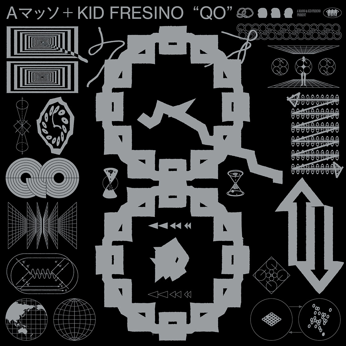 Aマッソ+KID FRESINO『QO』2LP発売日決定のお知らせ (2023.02.09
