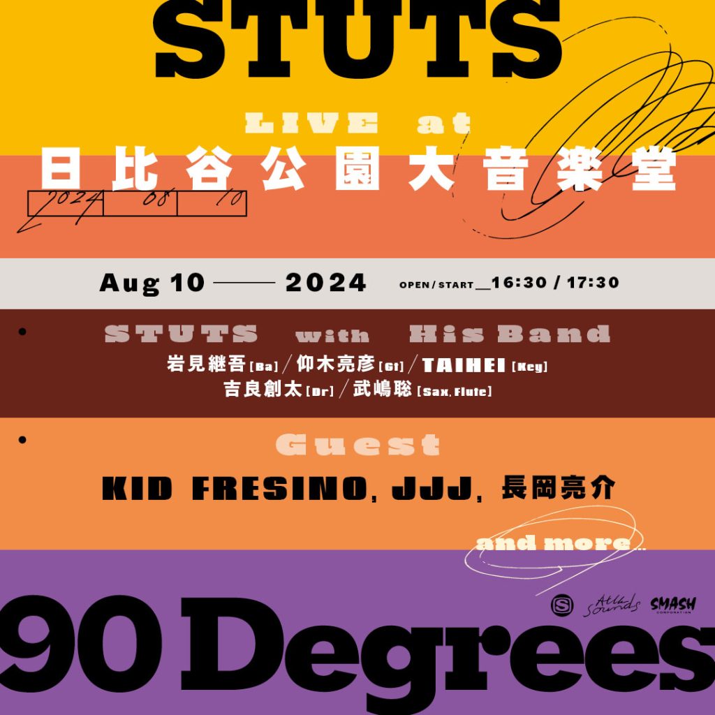 "90 Degrees" LIVE at 日比谷公園大音楽堂